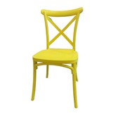 Olmecs Cross Back Plastic Restaurant Chair